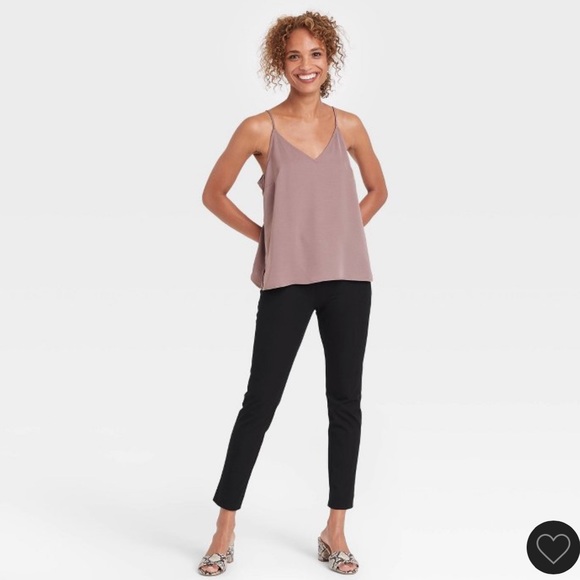 A New Day Woman’s High Rise Skinny Ankle Pant - Size 8 Brand New w/ Tags- Black - Picture 3 of 6